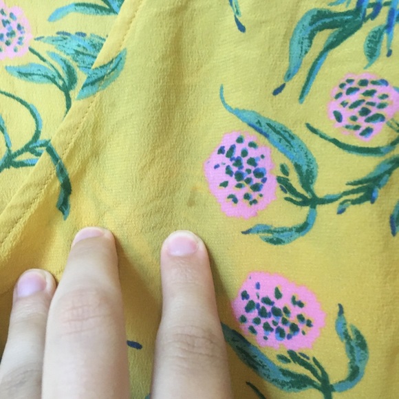 Madewell Silk Side-Tie Wrap Top - Picture 9 of 9